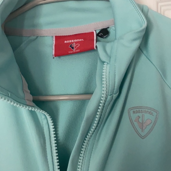 ROSSIGNOL BLUE FZ CLIM JACKET - Picture 3 of 6